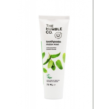 Humble Brush Naturalna miętowa pasta do zębów z fluorem 75 ml